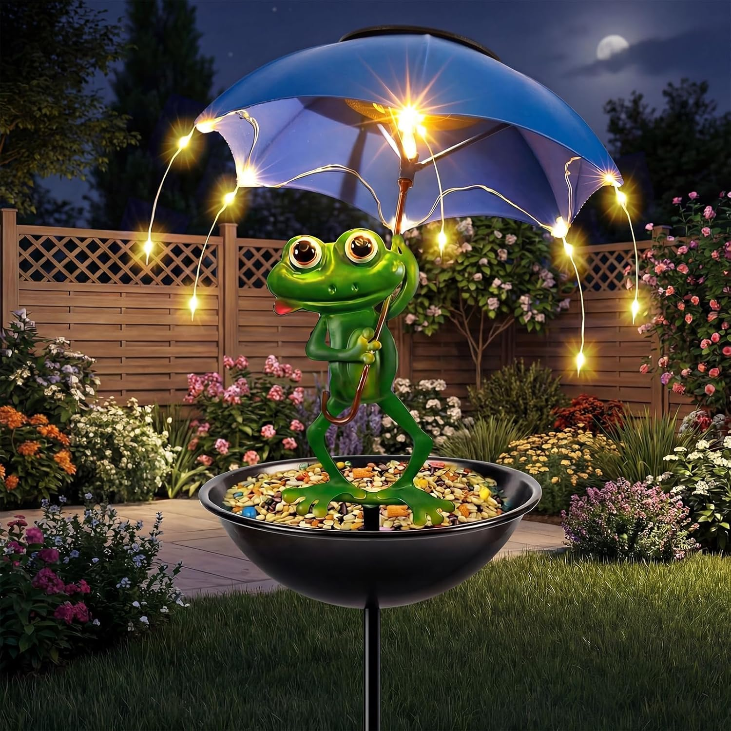 Outdoor Solar Bird Feeder