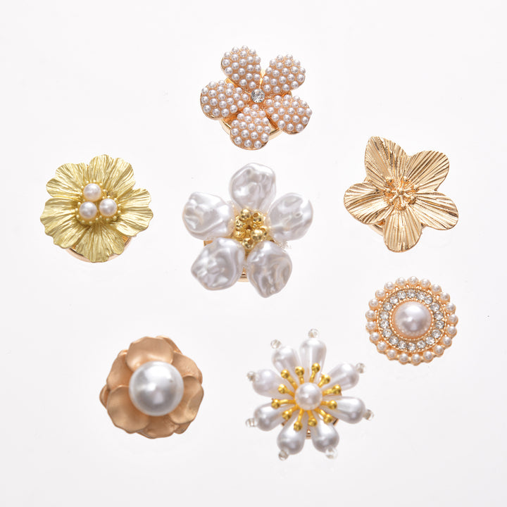 Pearl cufflinks（Three-piece pack）