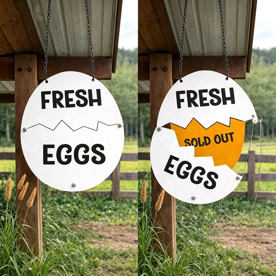 Farm Fresh Eggs Sign