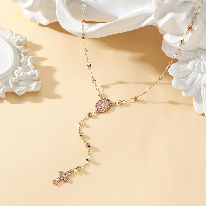 Trinity Grace Rosary Necklace