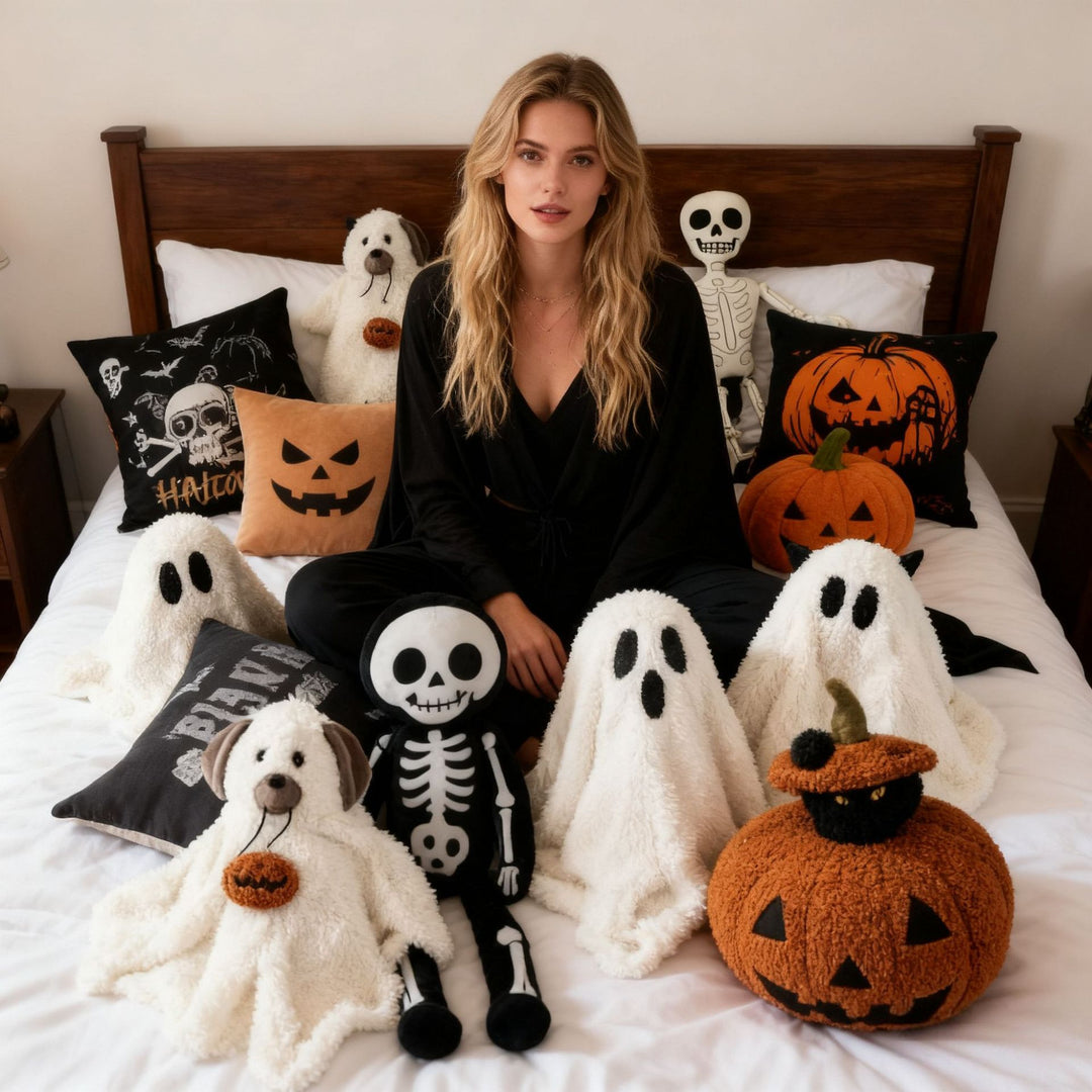 Ghost puppy plush toy