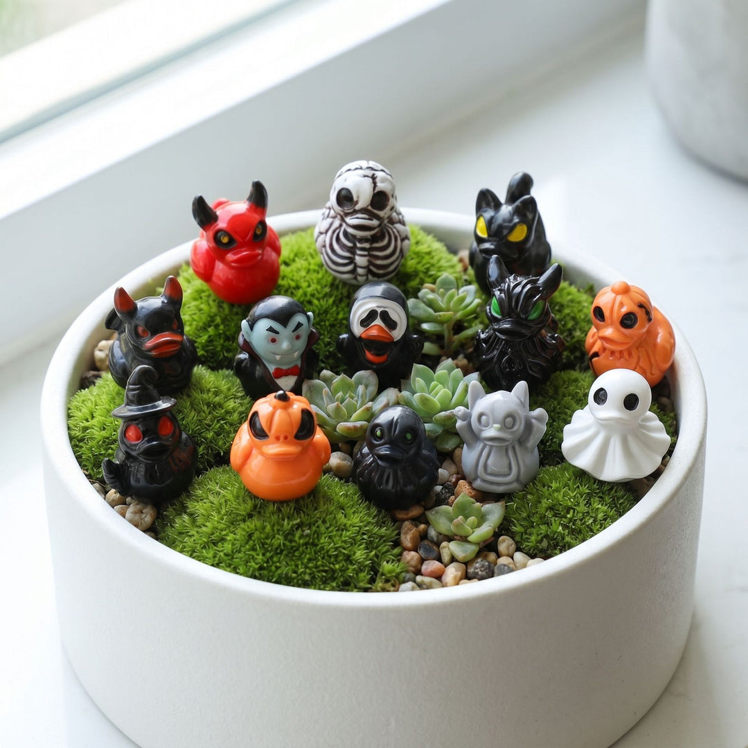 Quirky Ghost Duck Ornament
