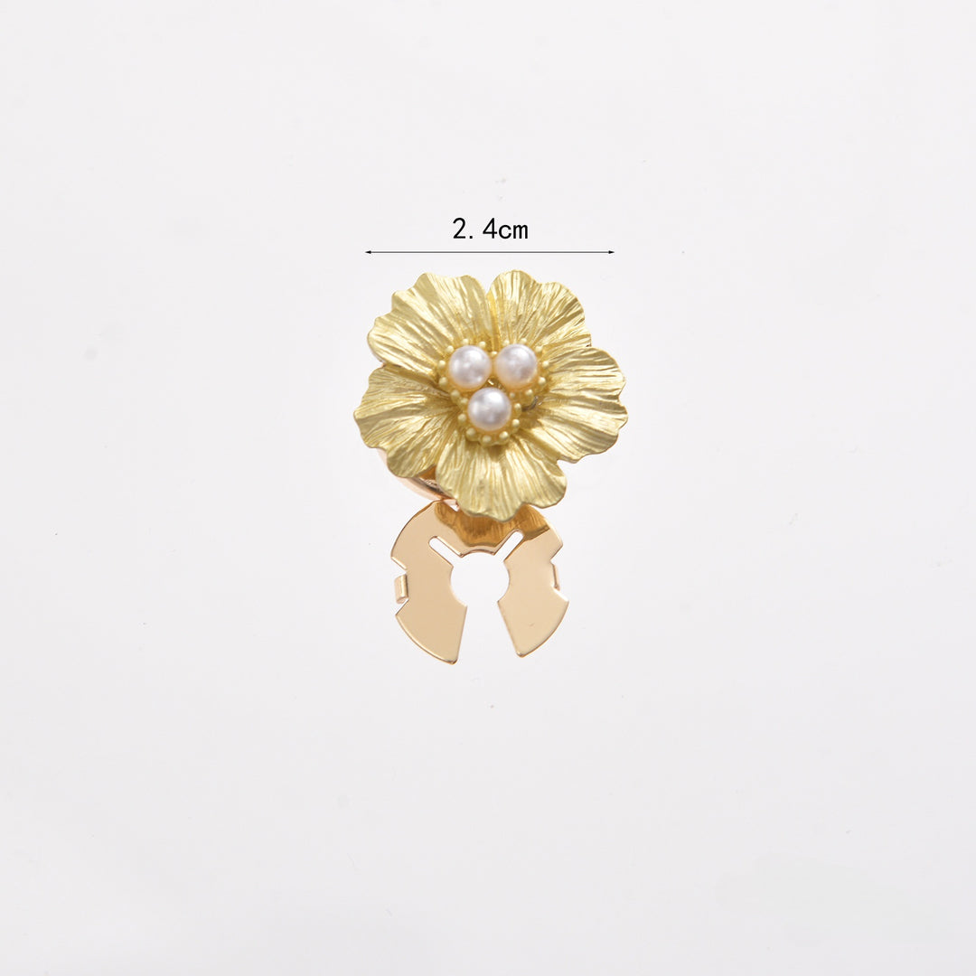 Pearl cufflinks（Three-piece pack）