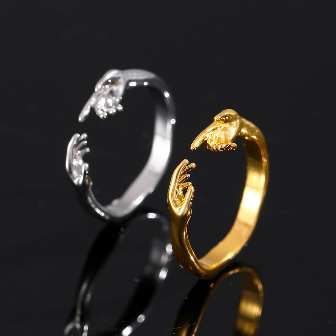 The Creation of Adam Adjustable Ring
