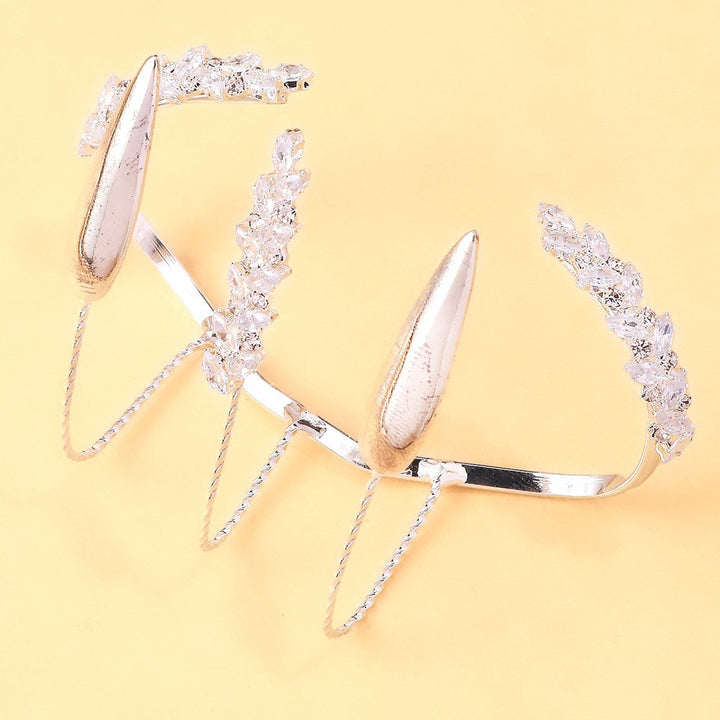 Geometric open cuff bracelet