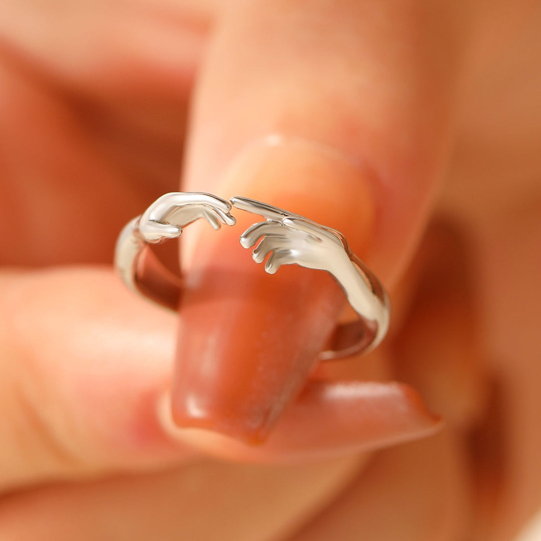 The Creation of Adam Adjustable Ring