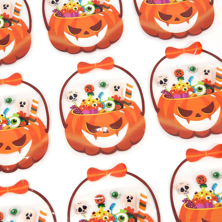 Halloween Sealable Candy Bags with Handles