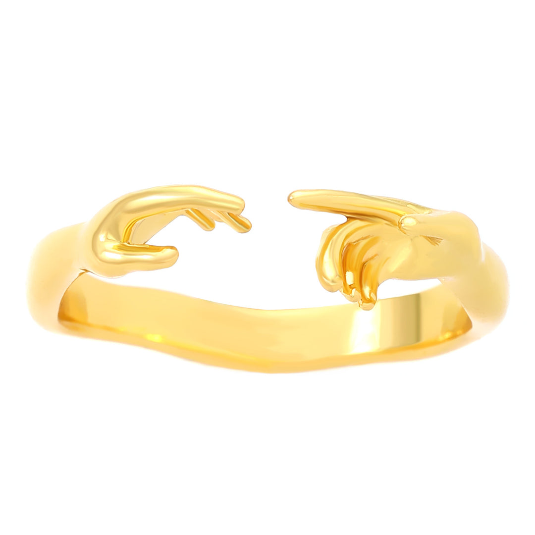 The Creation of Adam Adjustable Ring