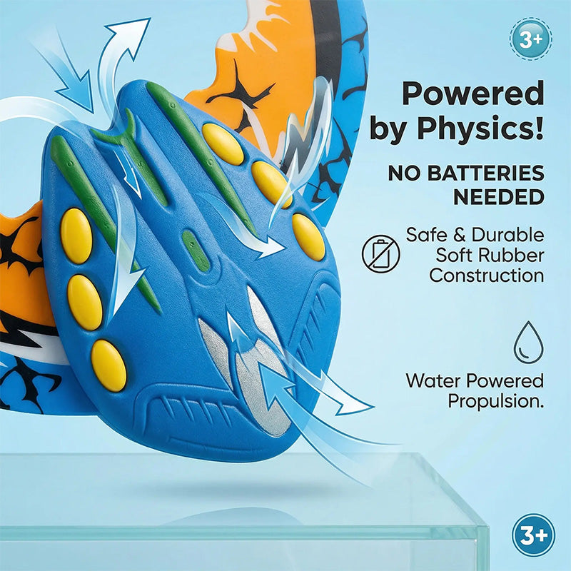 Cartoon manta ray diving toy