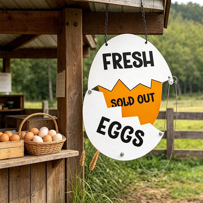 Farm Fresh Eggs Sign