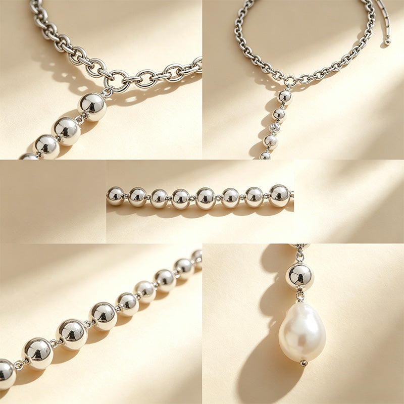 Freshwater pearl necklace