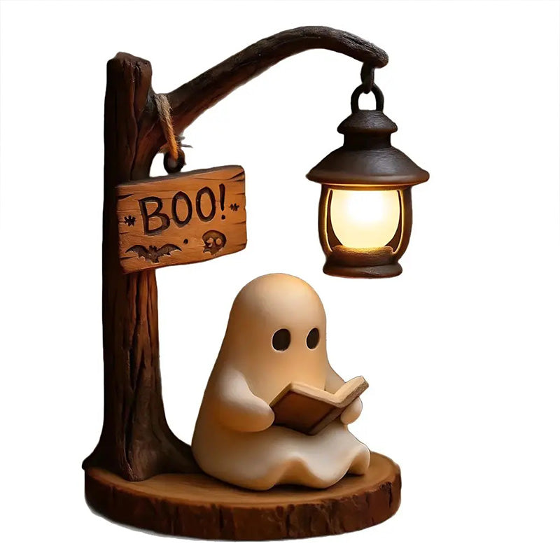 Cute Ghost Reading Lantern