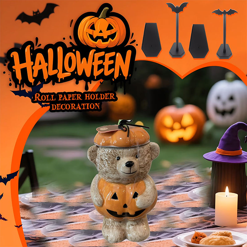 Pumpkin Bear Ornament