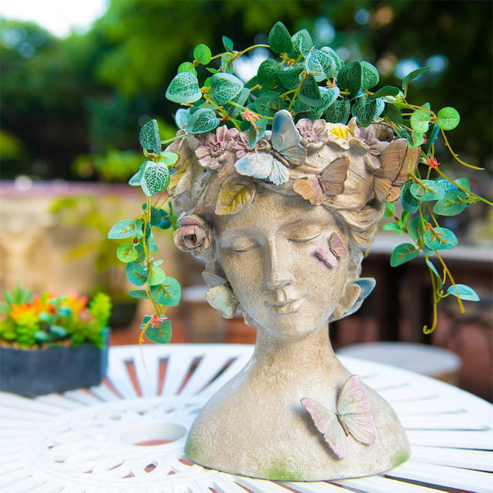 Creative Goddess Flower Pot