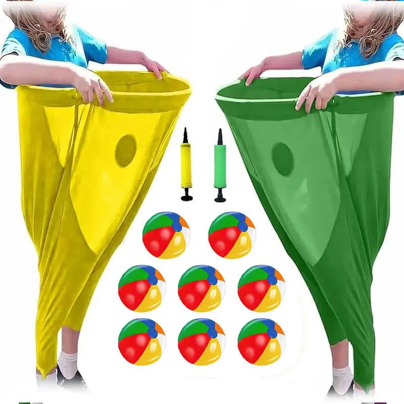 Outdoor parent-child ball throwing game toy