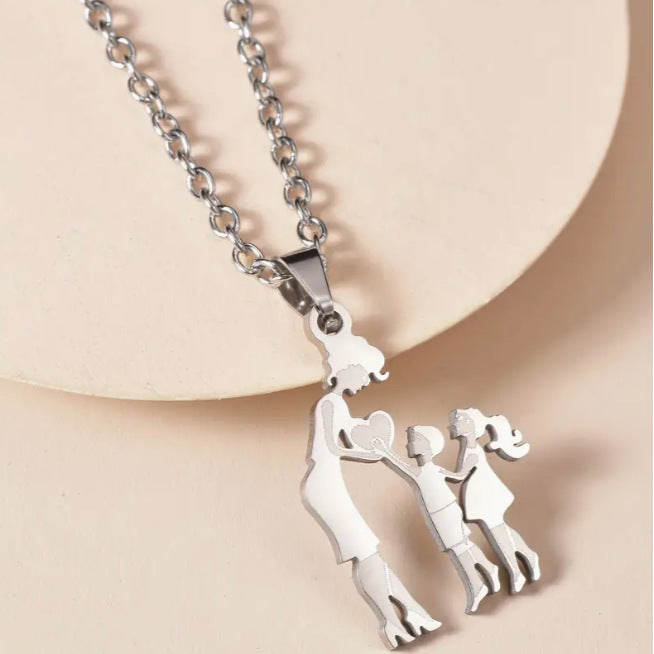 Mother and Child Necklace