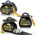 mini graduation cap candy cards