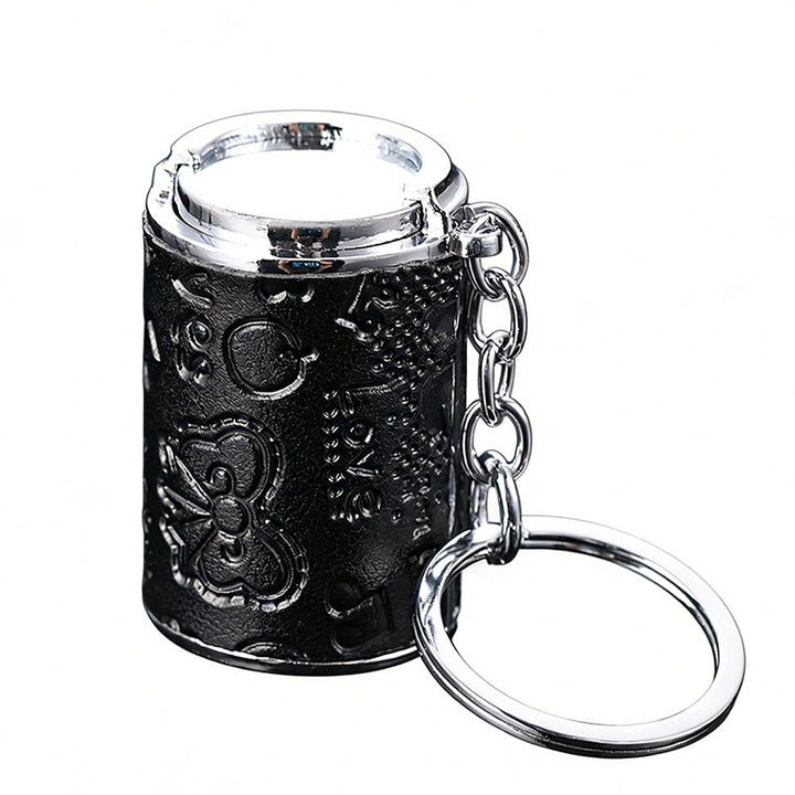 Portable coin bucket keychain
