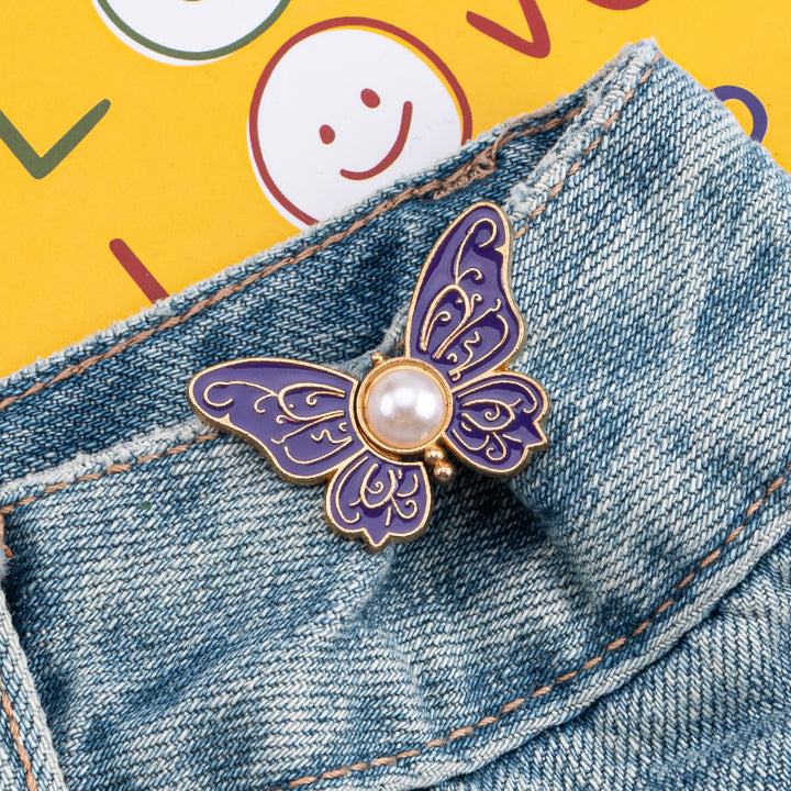 Pearl butterfly waist buckle（6-pack）