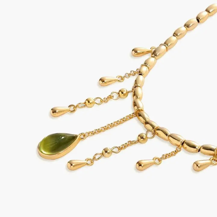 Vintage-style teardrop armlets and anklets