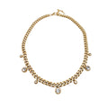 Diamond-accented pendant necklace