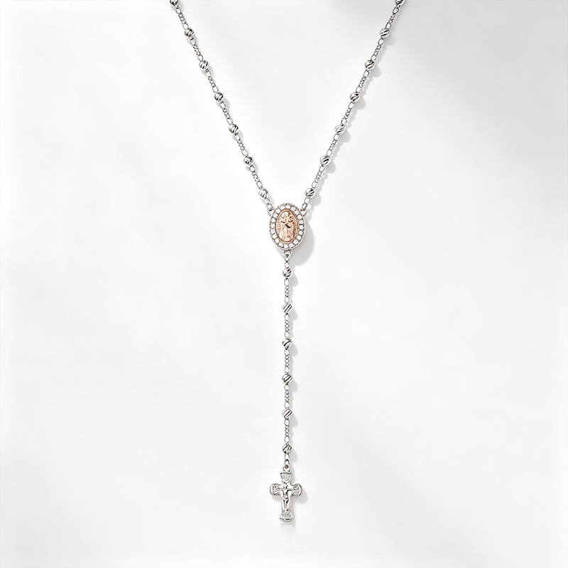 Trinity Grace Rosary Necklace