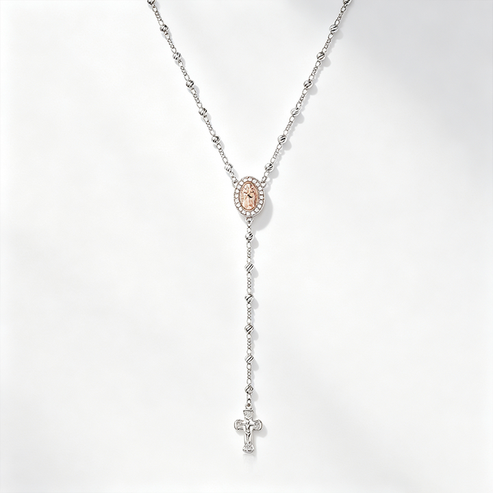 Trinity Grace Rosary Necklace