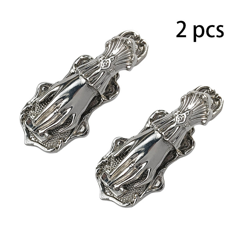 Vintage-style metal planner clip