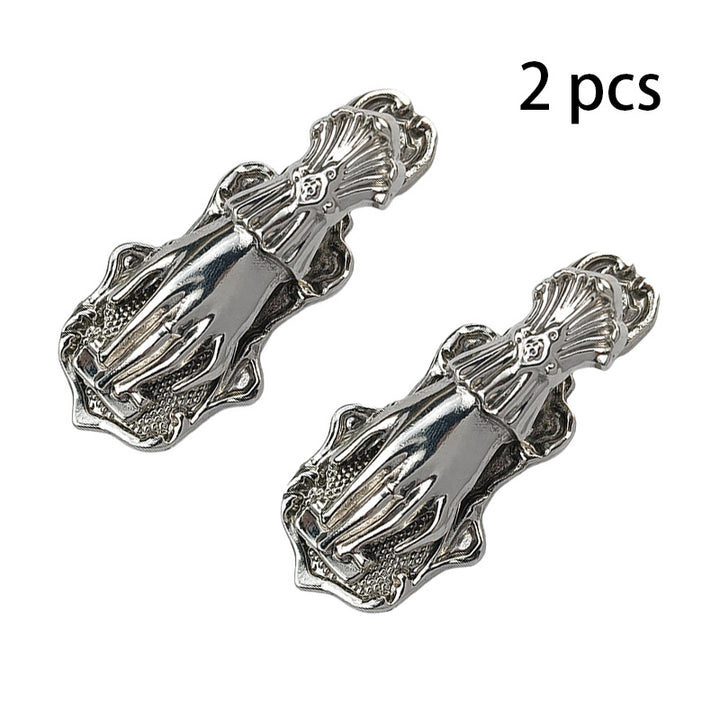 Vintage-style metal planner clip