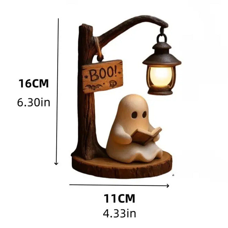 Cute Ghost Reading Lantern