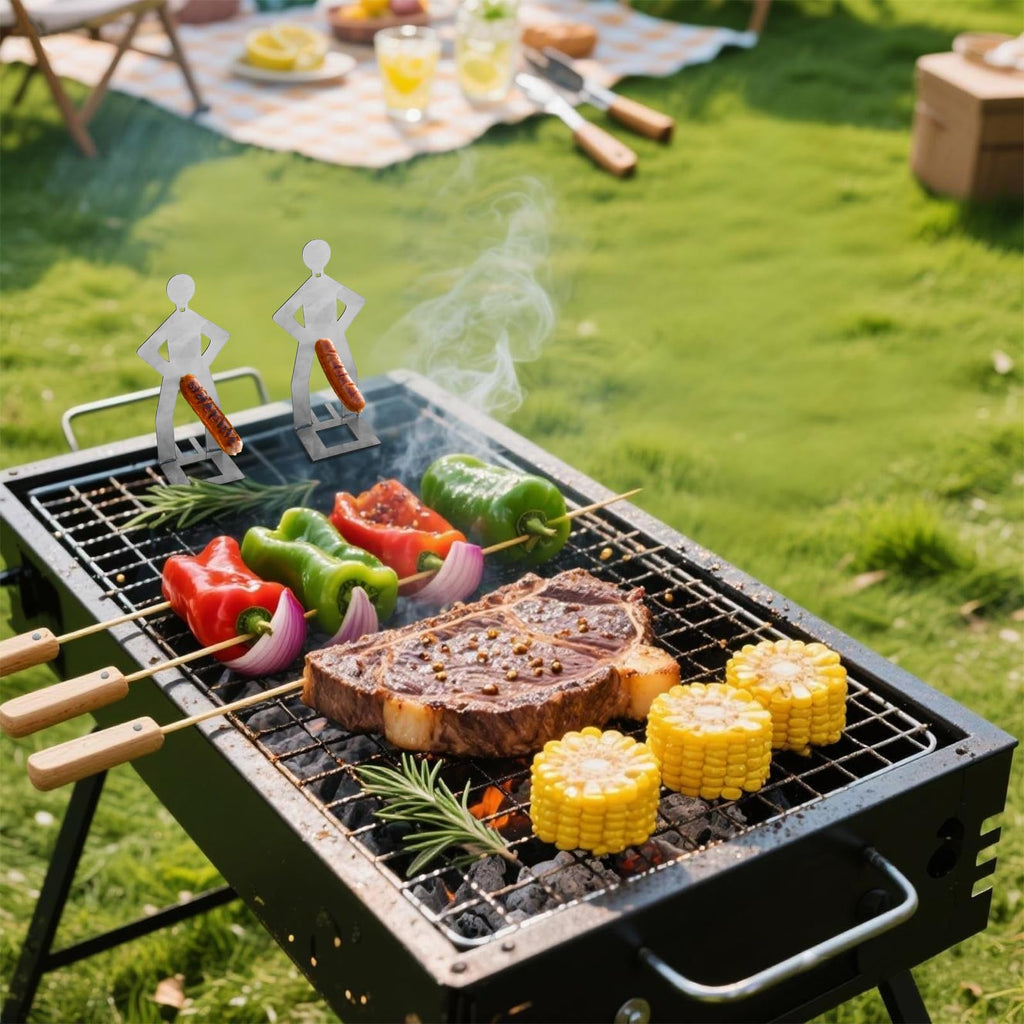 Creative spoof barbecue grill
