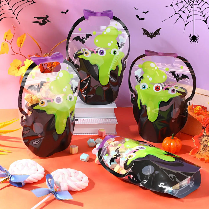 Halloween Sealable Candy Bags with Handles