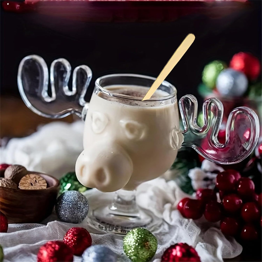 Glass Moose Mug
