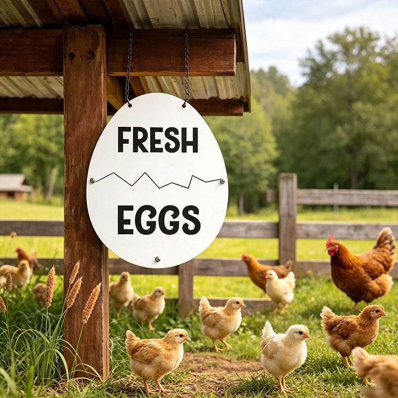 Farm Fresh Eggs Sign