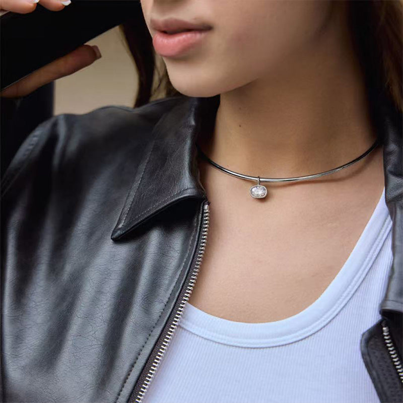 Crystal Collar Necklace