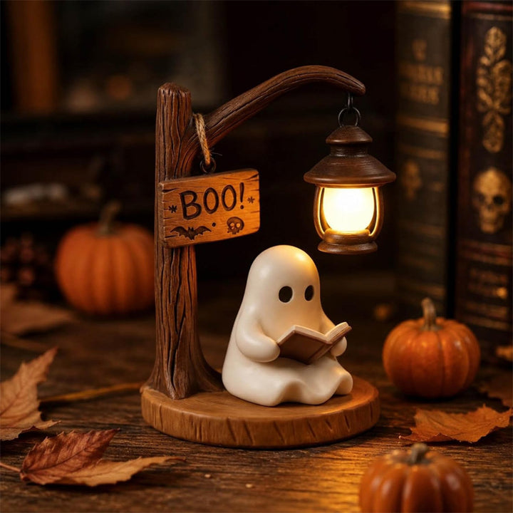 Cute Ghost Reading Lantern