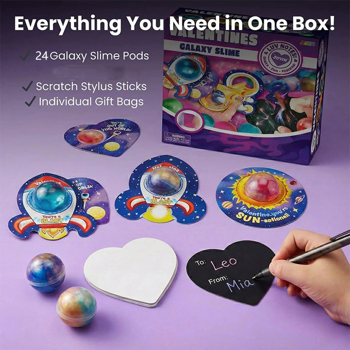 Starry Sky Slime Valentine&