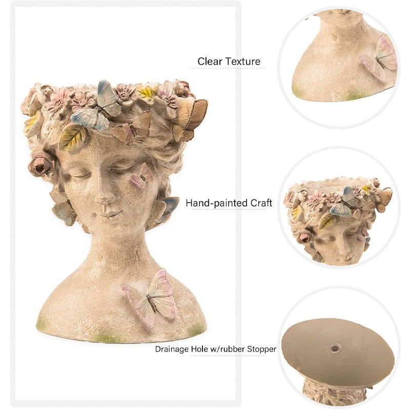 Creative Goddess Flower Pot