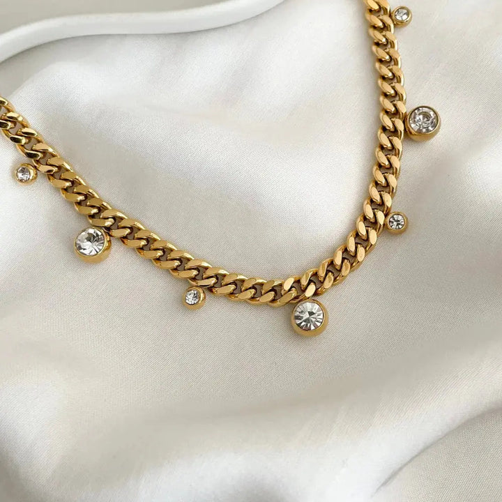 Diamond-accented pendant necklace