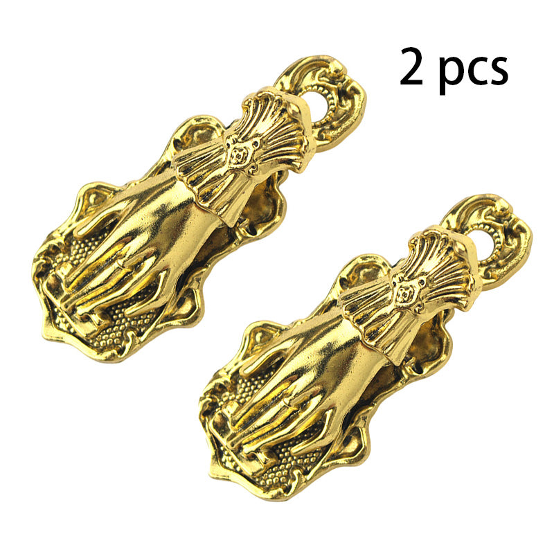 Vintage-style metal planner clip