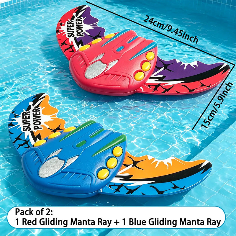 Cartoon manta ray diving toy