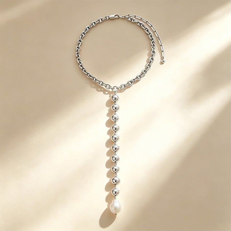 Freshwater pearl necklace