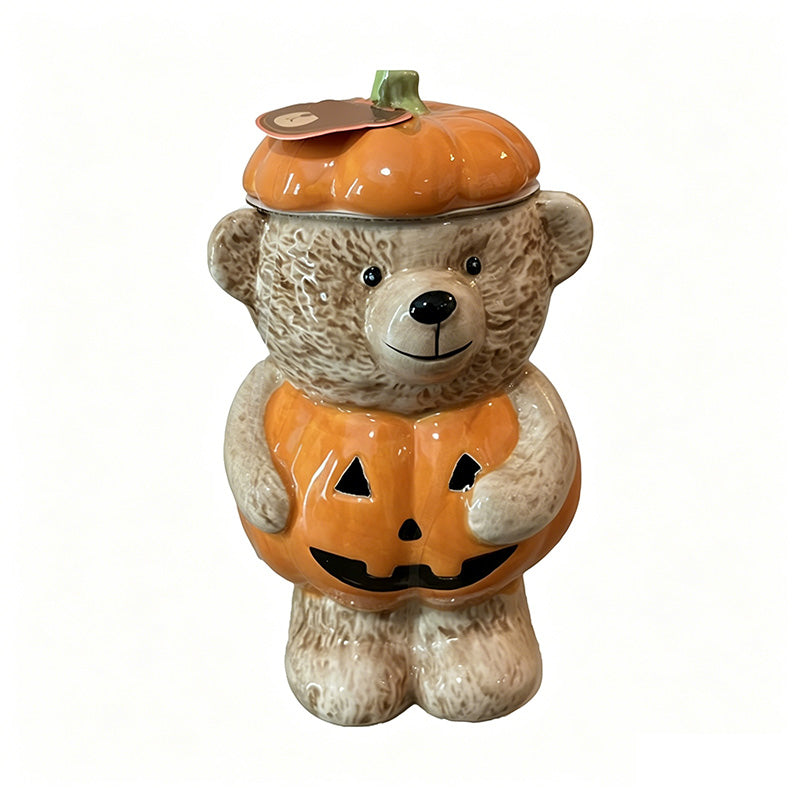 Pumpkin Bear Ornament