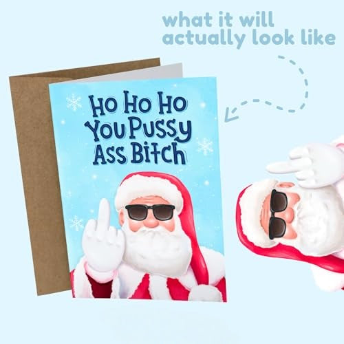 Funny Christmas card