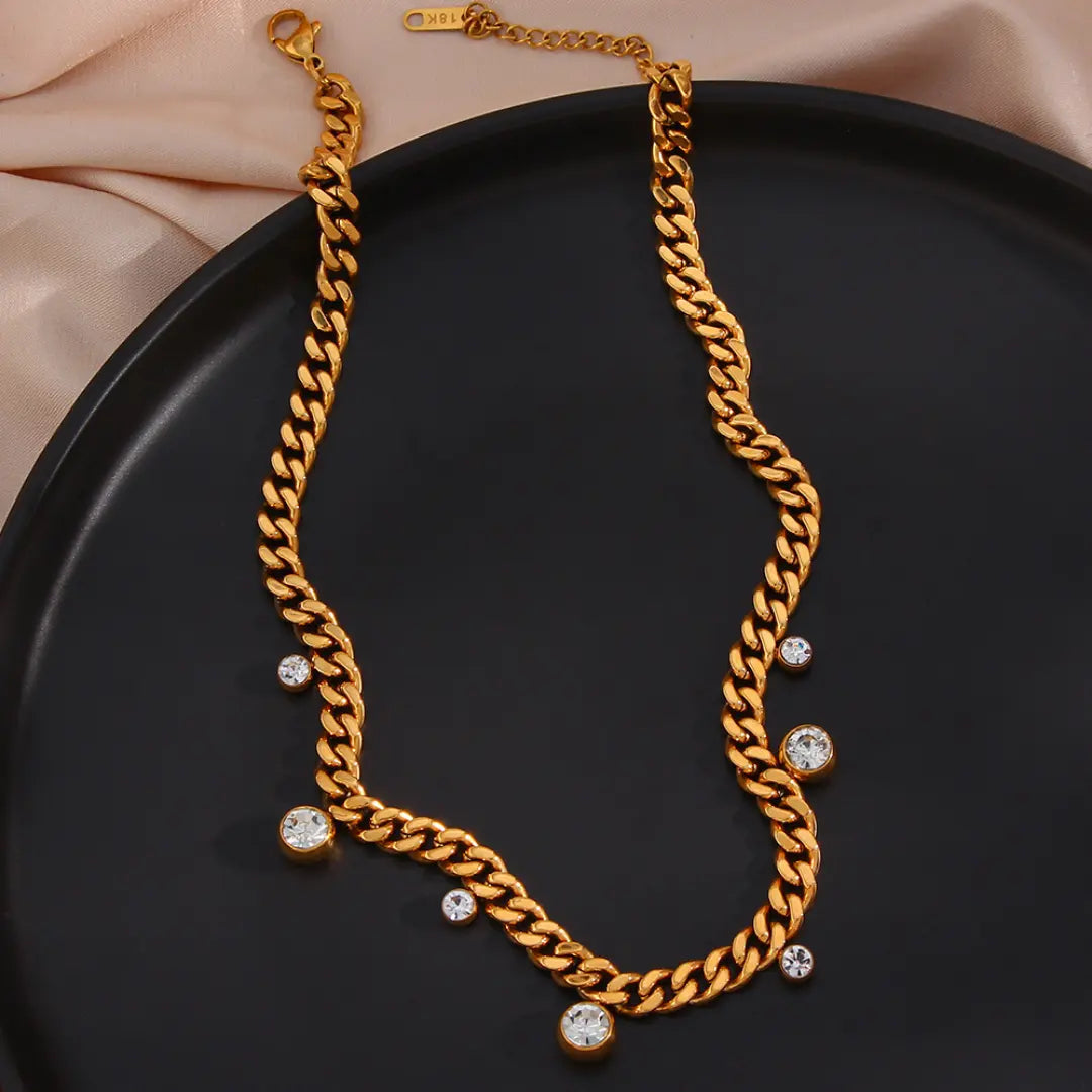 Diamond-accented pendant necklace