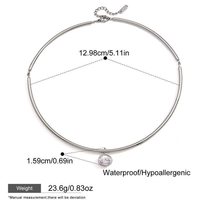 Crystal Collar Necklace