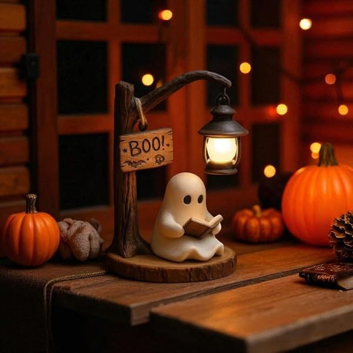 Cute Ghost Reading Lantern