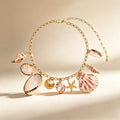 Golden Tide Shell Necklace