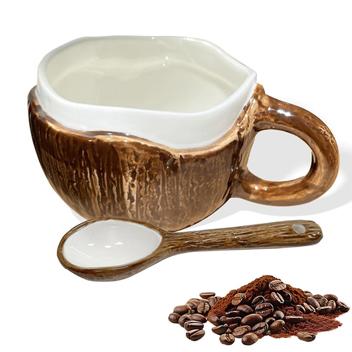 Creative and cute coconut cup