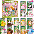 28 Pack Valentine's Day Plush Gift Set